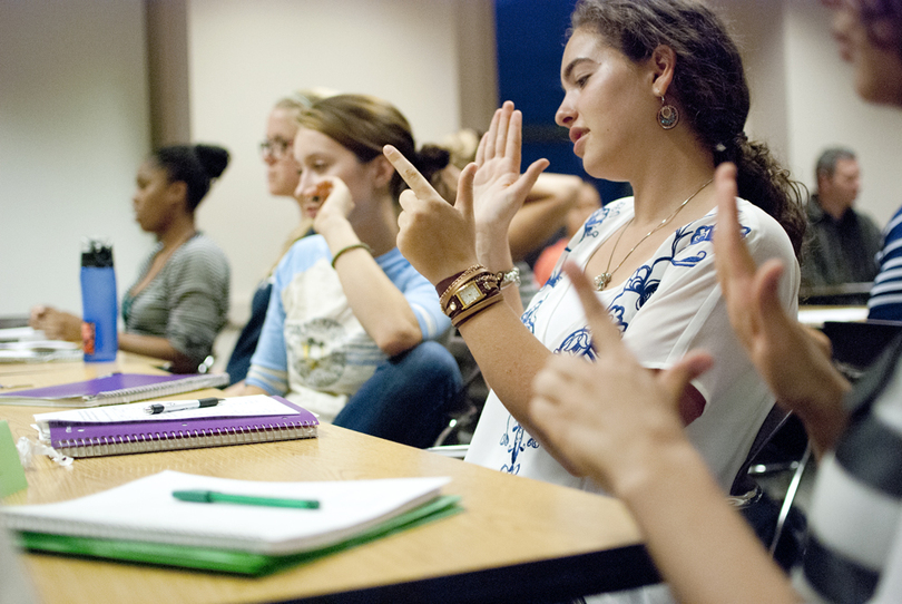 Sign language club, deaf community spread culture on campus