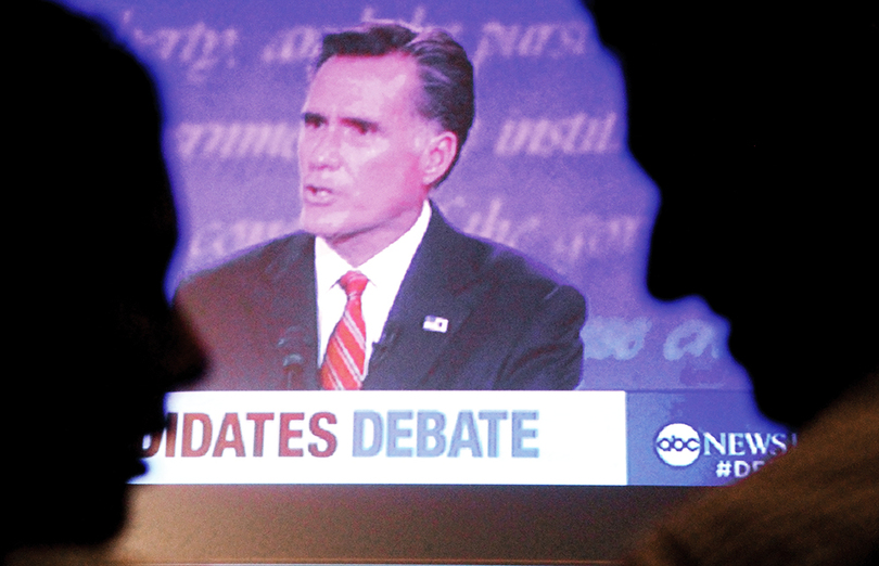 Candidates disagree over domestic issues in first presidential debate