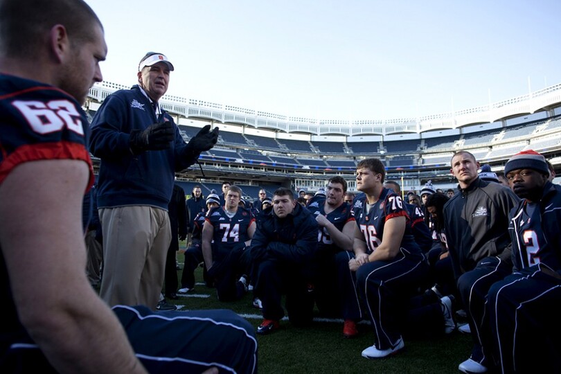 Marrone draws off experiences to encourage Bronx kids during Yankee Stadium &#8216;chalk talk&#8217;