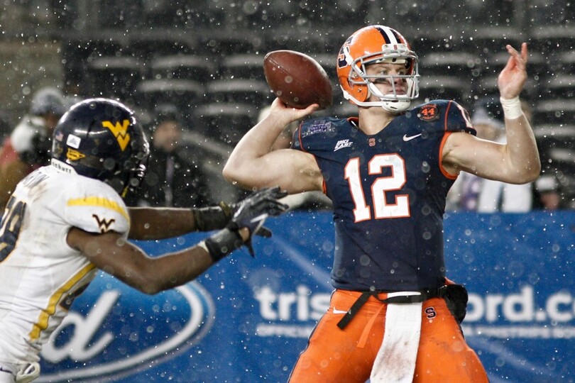 Pinstripe Bowl win caps off Syracuse&#8217;s tenure in Big East, long-time West Virginia rivalry