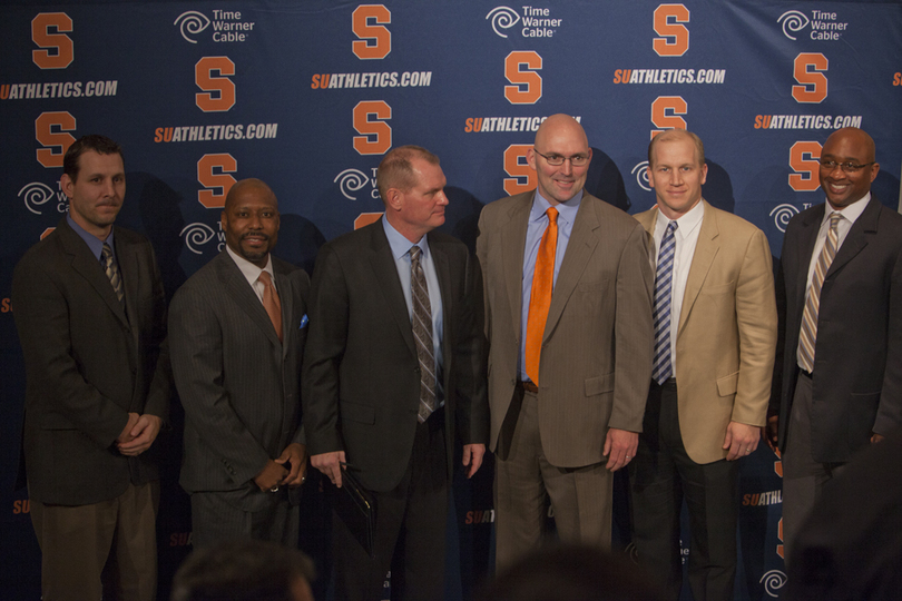 Shafer publicly introduces new coordinators, assistants from past jobs at Northern Illinois, Western Michigan