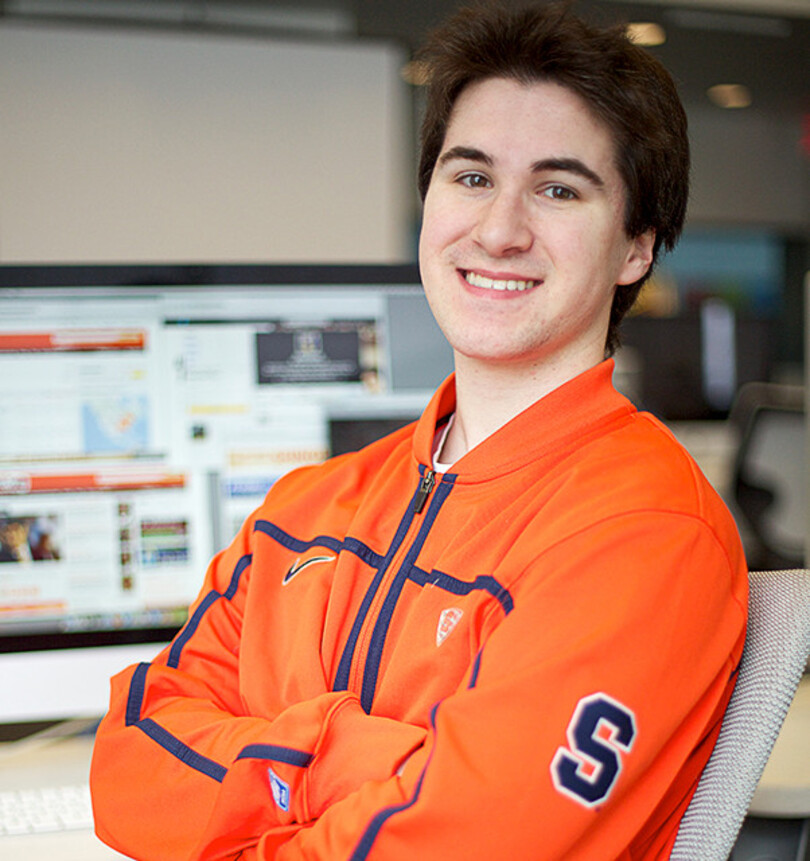 Hoops master: SU student stuns publications with popular site the Recruit Scoop