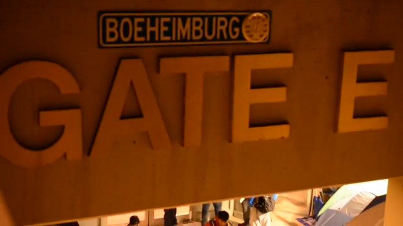 Video: Syracuse students camp out for the week at Boeheimburg ahead of SU-Georgetown