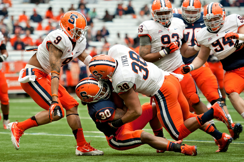 Gallery: Orange defeats Blue in first Spring Game under head coach Scott Shafer