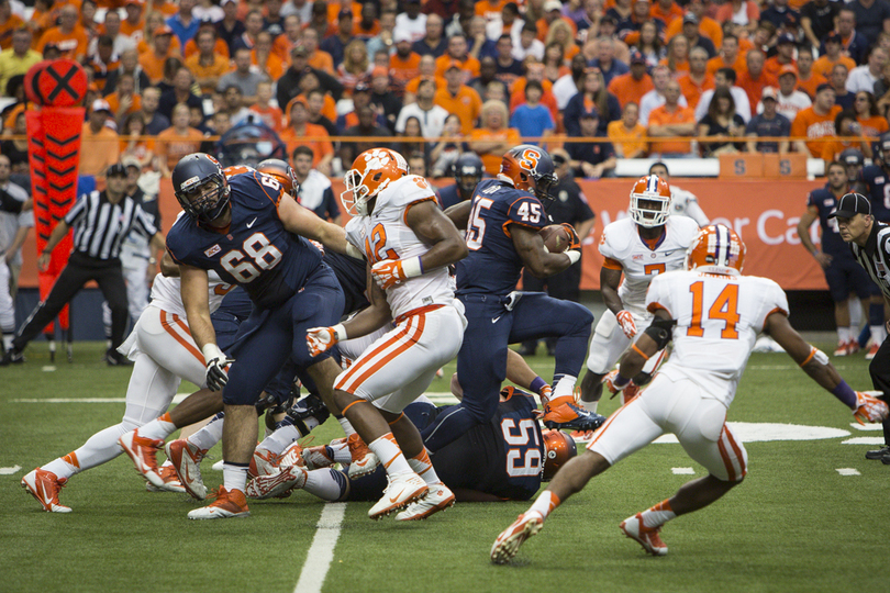 Running backs provide bright spot through Syracuse&#8217;s offensive struggles