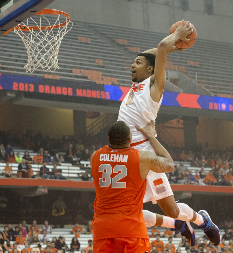 Cooney, Ennis star in Orange Madness scrimmage; Gbinije wins dunk contest