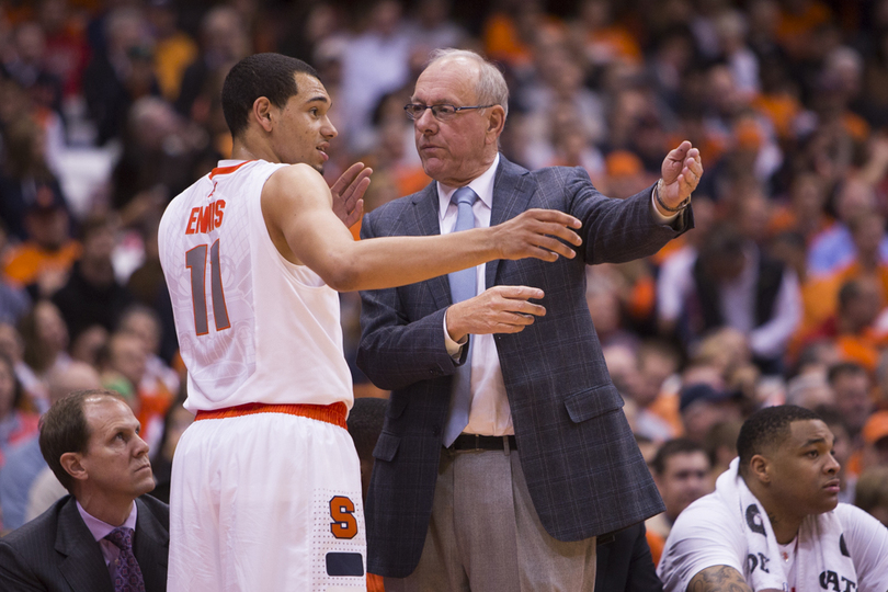 Boeheim calls lofty projections for 2013-14 team &#8216;the height of foolishness&#8217;