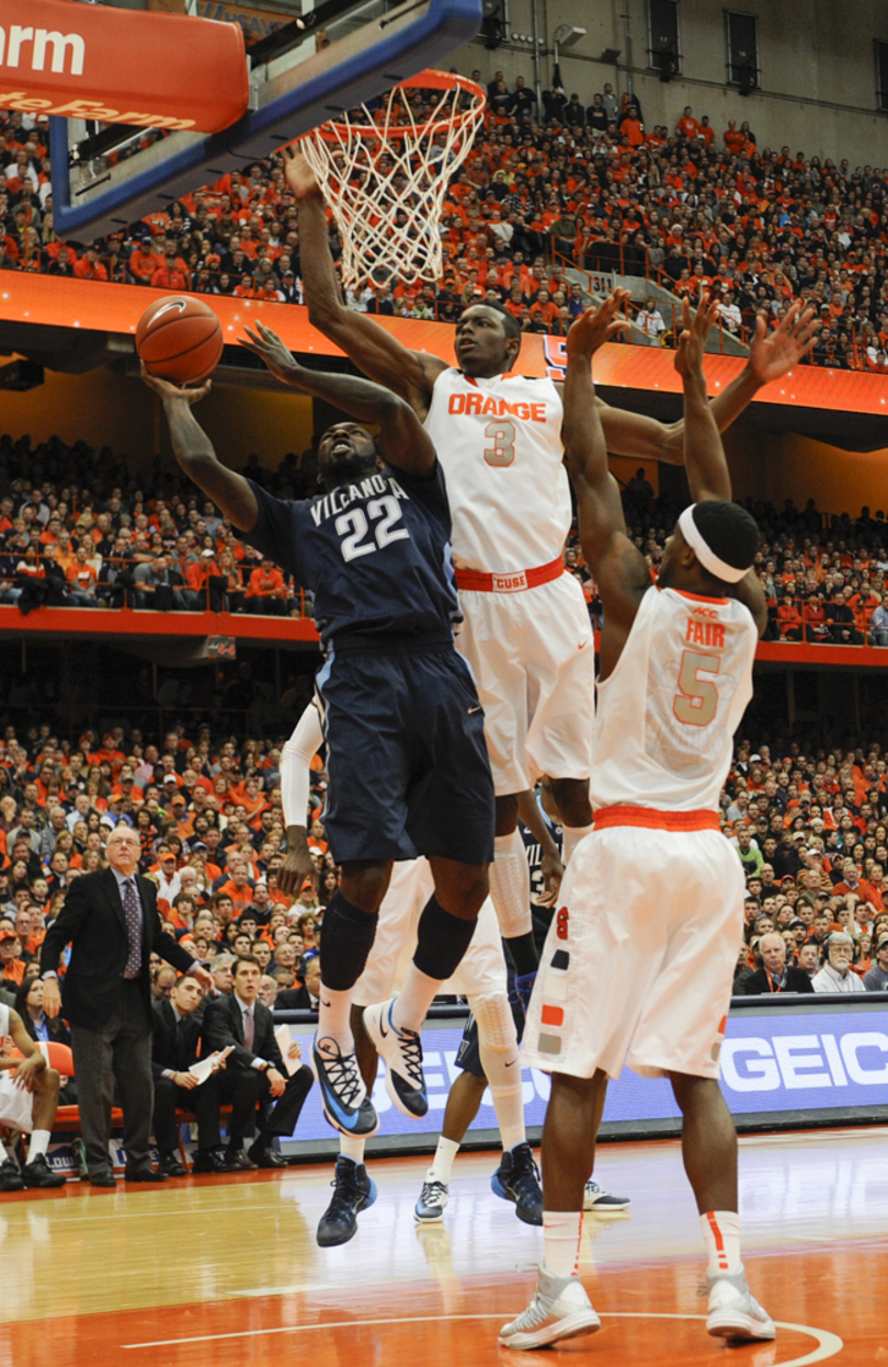 Grant works through foul trouble to help seal Syracuse&#8217;s victory over Villanova