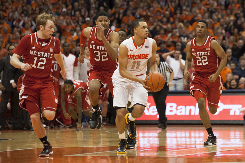 TIGHT ROPE: Fair&#8217;s game-winning layup propels Syracuse past N.C. State despite offensive struggles