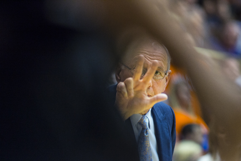 Boeheim apologizes in part for tirade, ejection