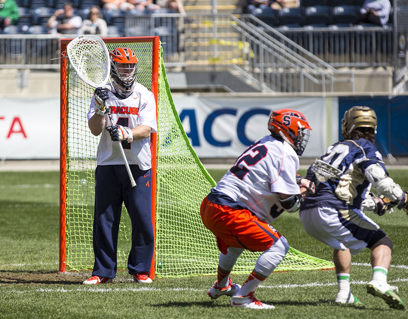 Syracuse changes goalie platoon, Wardwell falters in ACC championship loss to Notre Dame