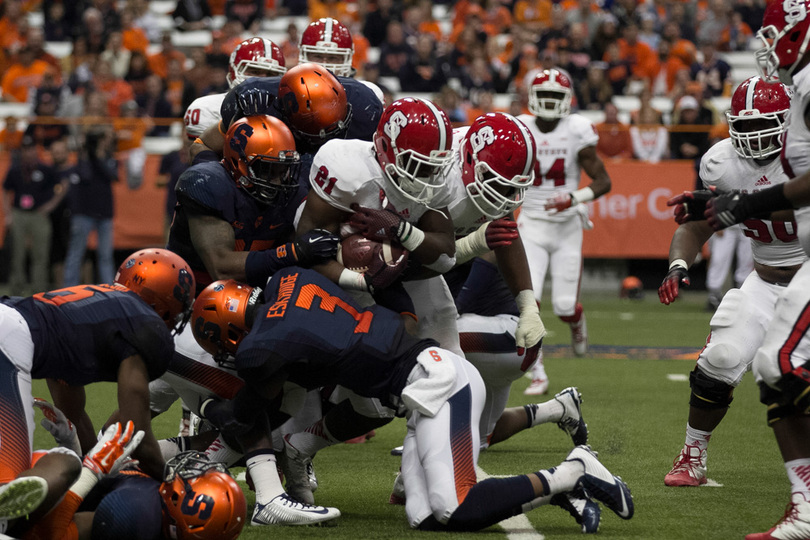 Syracuse defense smothers N.C. State offense, yet can&#8217;t produce turnover in loss