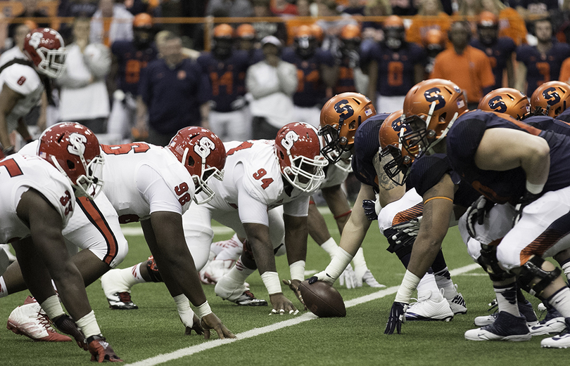 Syracuse’s hobbled offensive line looks to hold up against the No. 22 Blue Devils