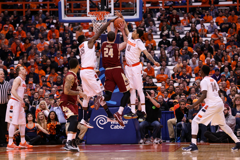 Syracuse post players hold Boston College bigs at bay, expose Eagles weakness down low