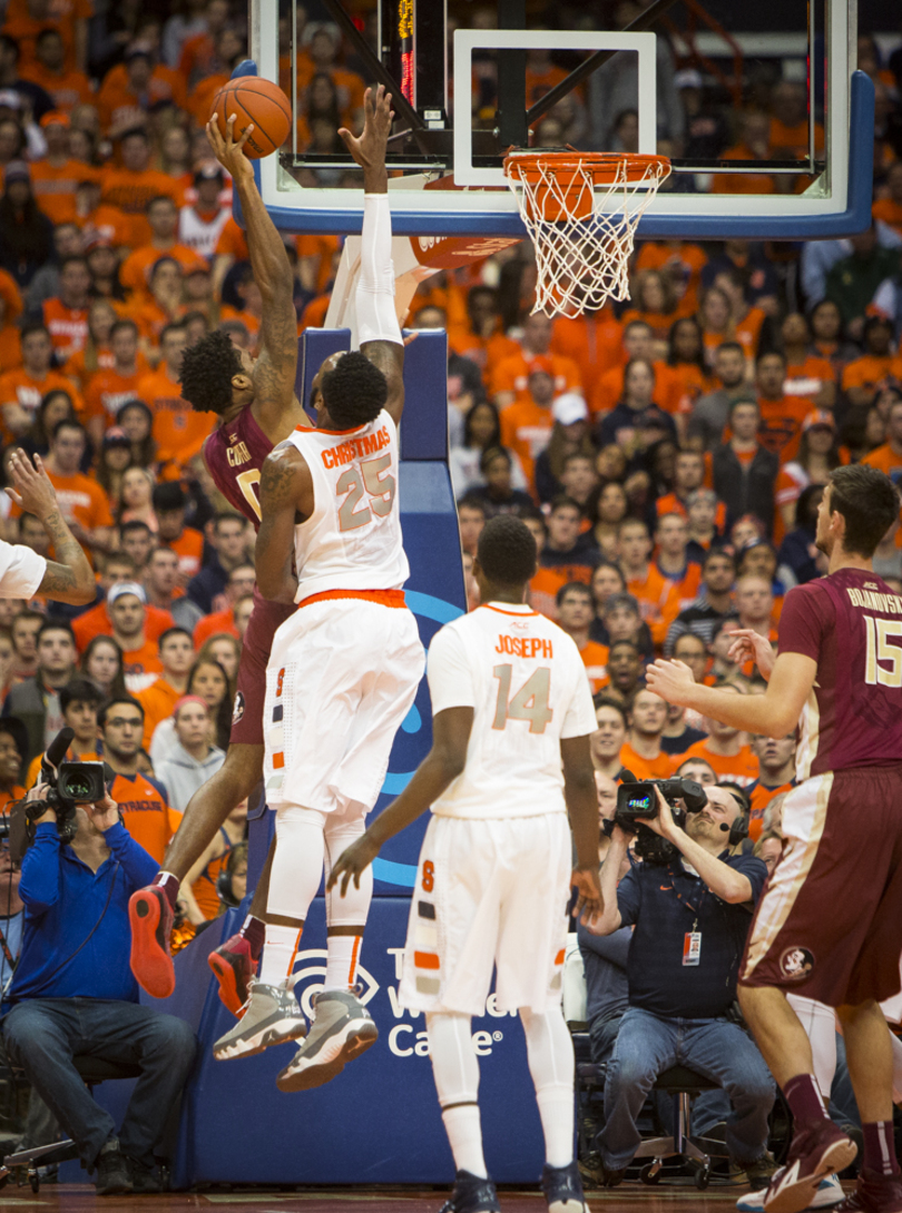 Christmas dominates FSU&#8217;s 7-footers in 14-point, 11-rebound performance