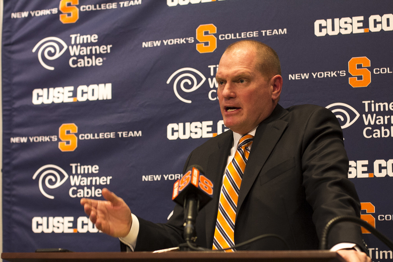 Shafer speaks on academics regarding recruiting process at Signing Day press conference