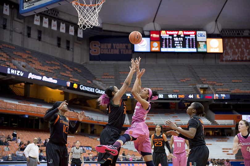 Syracuse centers struggle in loss to unranked Miami in Carrier Dome