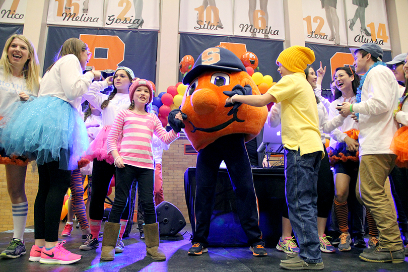 OttoTHON, Syracuse University’s 1st Children’s Miracle Network dance marathon, raises more than $84,000 for children’s cancer research