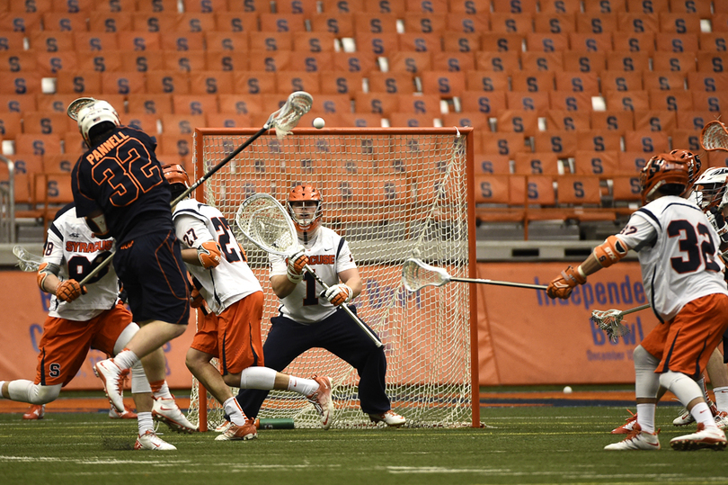 Wardwell turns in stellar 1st half before rocky 2nd in 15-9 win over No. 5 Virginia