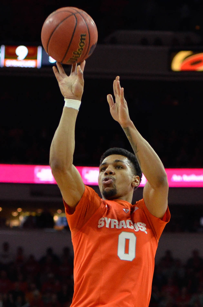 Michael Gbinije talks thought of going pro, potential future role at point guard for SU