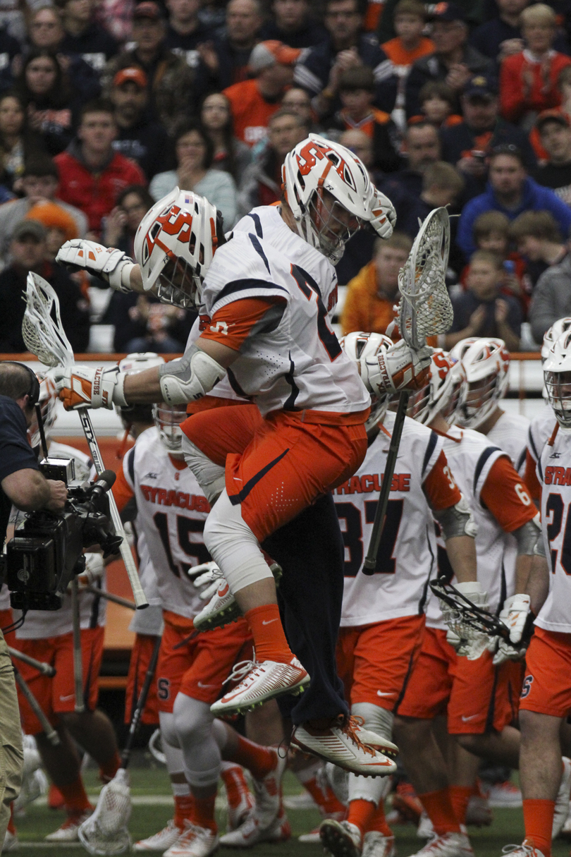 No. 1 Orange holds off JHU for 13-10 home victory