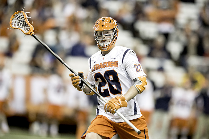 Peter Macartney excels as long-stick midfielder for Syracuse after forgoing fall practice to travel