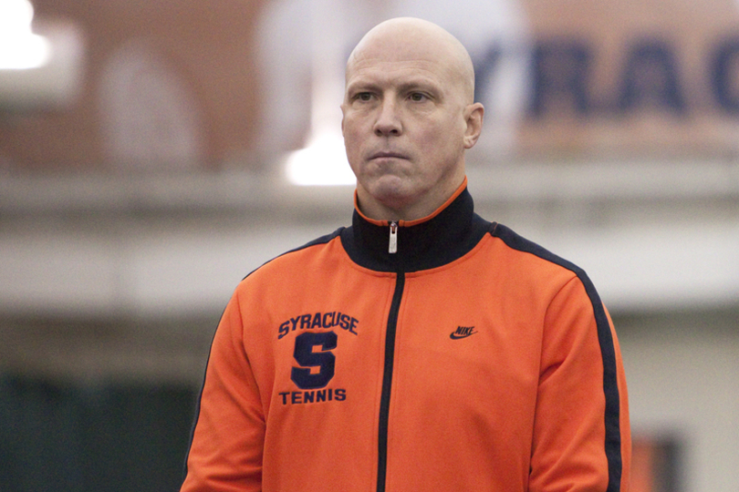 Luke Jensen, former Syracuse tennis head coach, expresses support for close friend, former SU Director of Athletics Daryl Gross