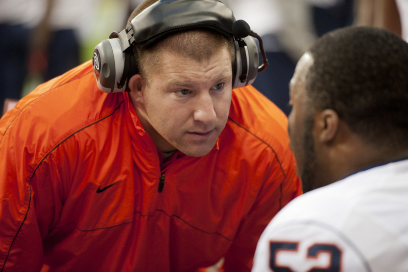 Scott Shafer says Tim Daoust is ready to be defensive coordinator if necessary