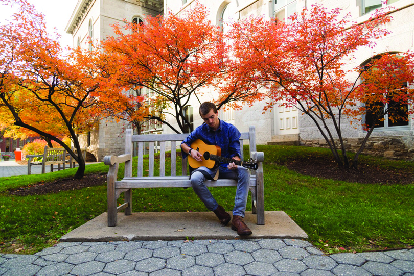 Junior lands local record label deal and volunteers performing at hospitals