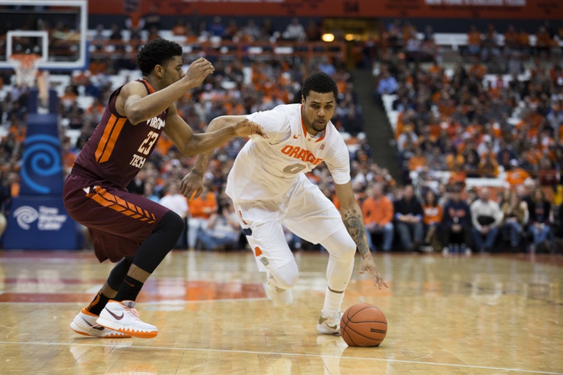 Making His Point: Michael Gbinije completes years-long transition to become Syracuse’s starting point guard