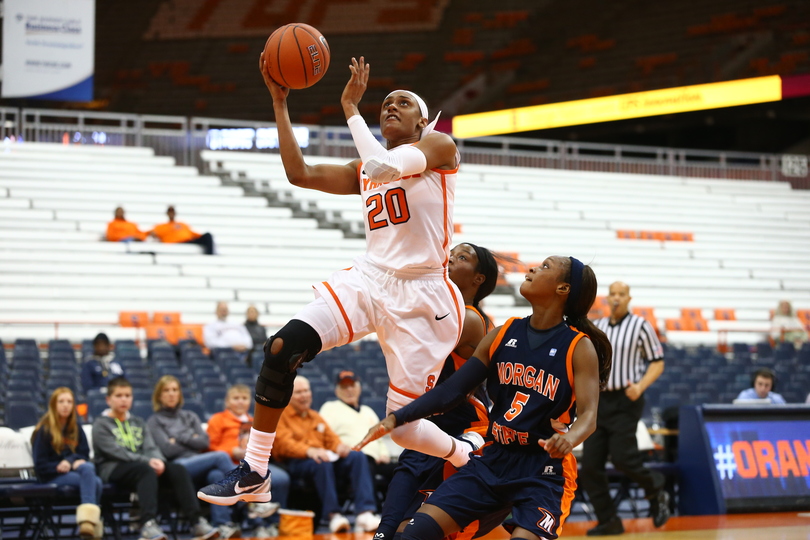 Syracuse pulls away from Morgan State after defensive switch in 90-61 win