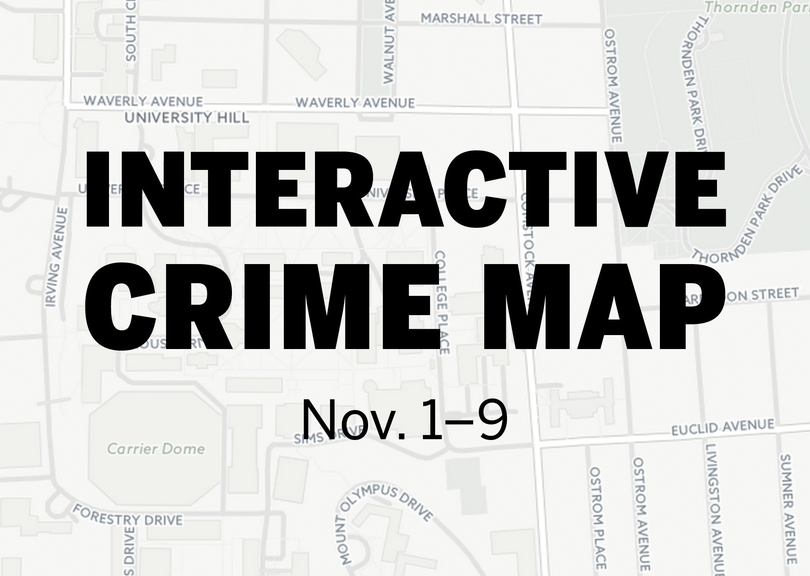 Interactive Crime Map: Nov. 1-8