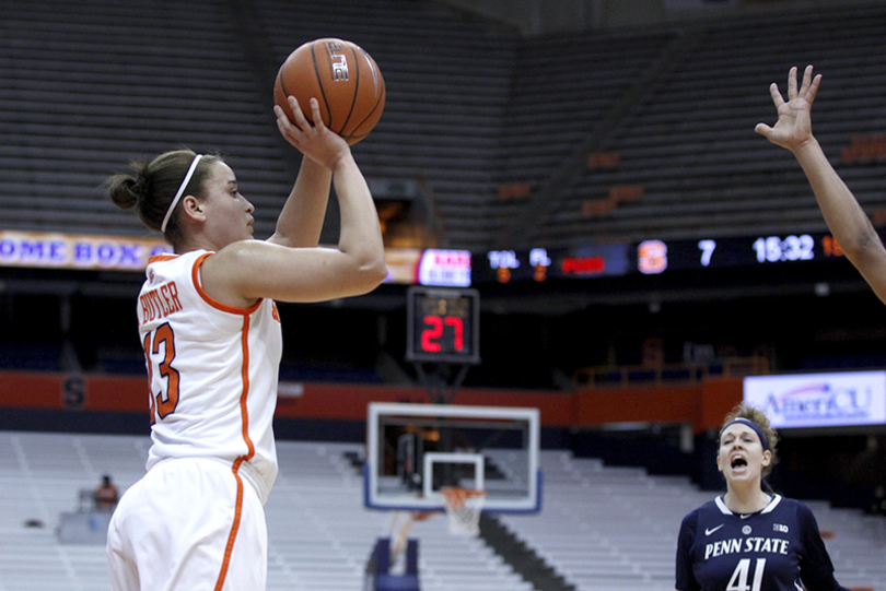 Syracuse limited from 3, but still pulls out 64-49 win against Stony Brook