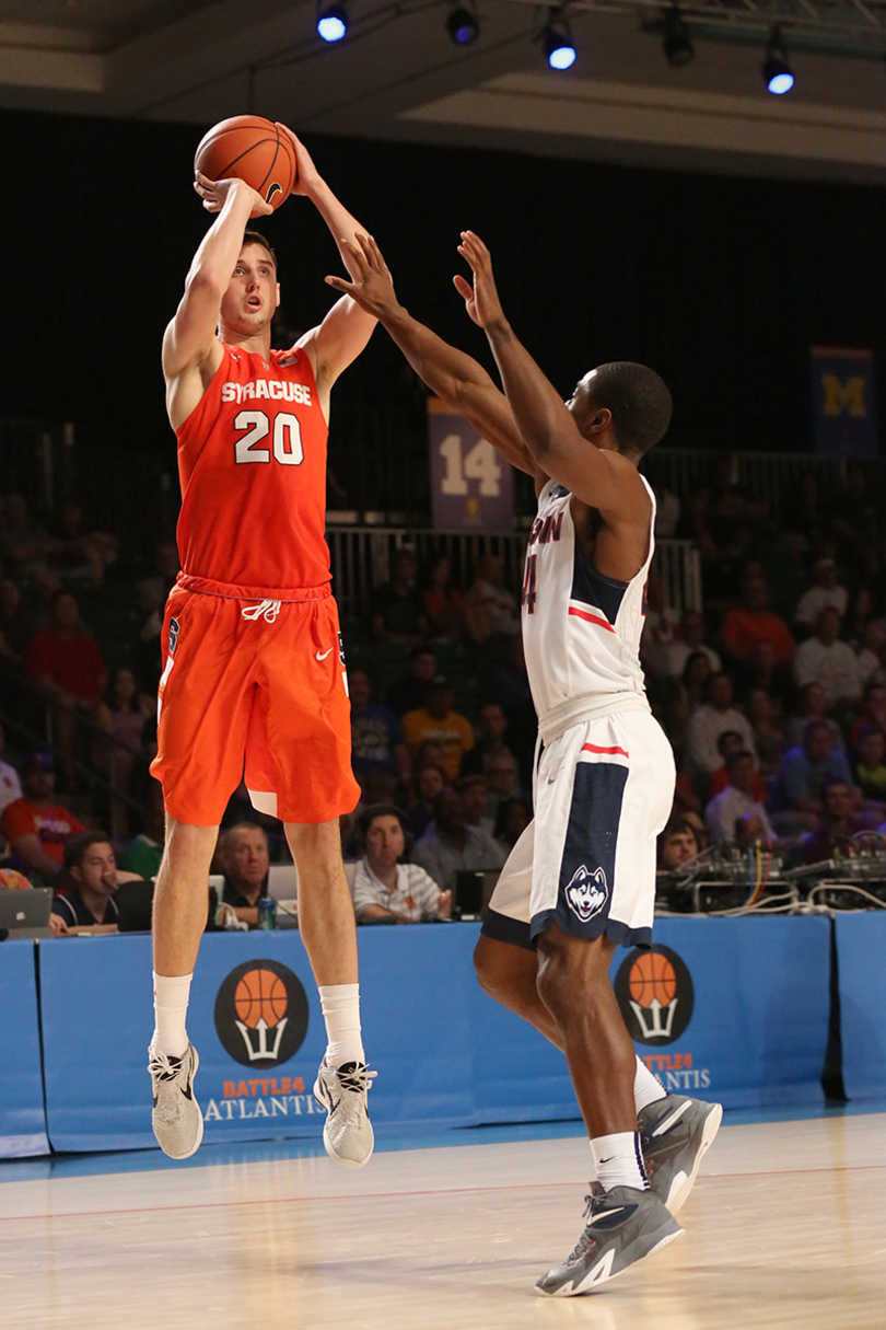 Former high school teammates Tyler Lydon and A.J. Turner face each other for 1st time when Syracuse plays Boston College