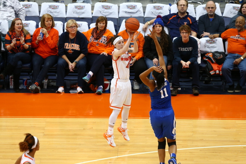 Maggie Morrison playing big minutes during the best stretch of her career