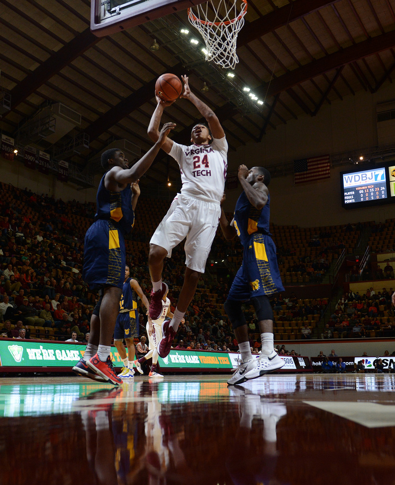 Virginia Tech&#8217;s Kerry Blackshear Jr. adopts versatile style of play from parents