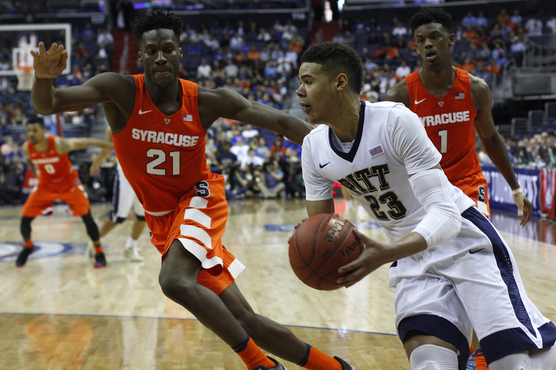 Cameron Johnson and Ryan Luther flip script on Pittsburgh&#8217;s formula to beating Syracuse