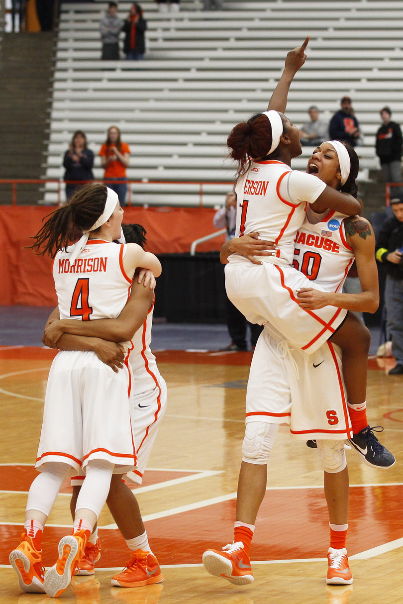 Syracuse advances to program&#8217;s first-ever Sweet 16 with 76-59 win over Albany