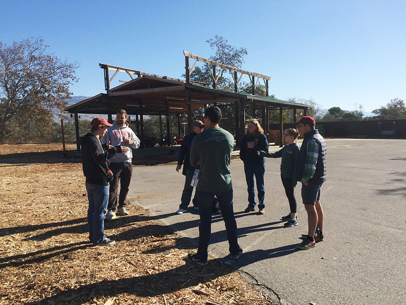 Santa Clara University students participate in tiny house building competition