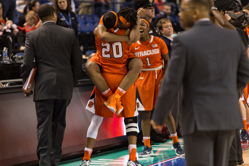 Brittney Sykes on Syracuse hosting NCAA tournament games: &#8216;I’m at a loss for words right now&#8217;