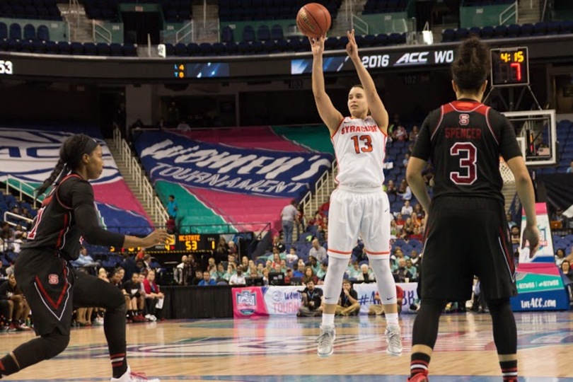 No. 17 Syracuse buries N.C. State with 12 3s in 80-61 win to advance to ACC tournament semifinals