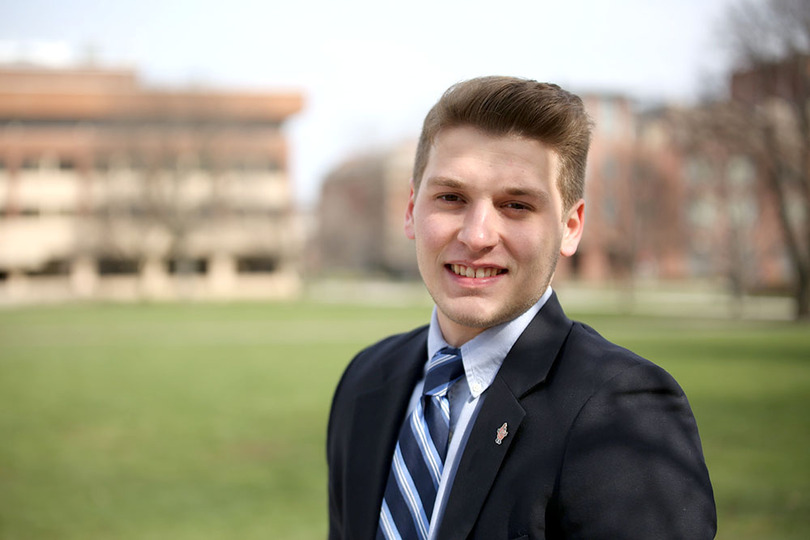 Charlie Mastoloni uses listening tour as tool for Student Association presidential campaign