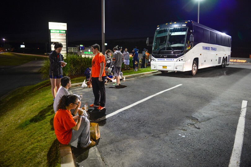 Hope and fear in the Syracuse Final Four fan bus as long drive nears end