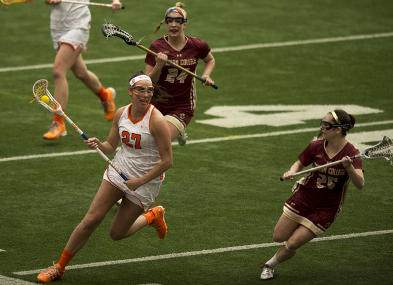 Syracuse beats Canisius, 13-11, in game delayed 1 month