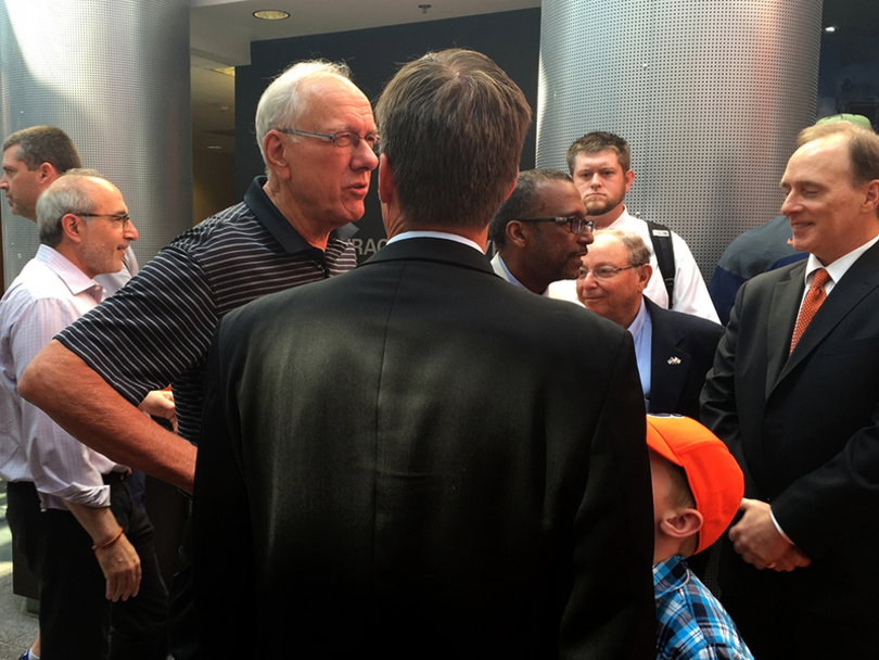 Jim Boeheim and Dino Babers surprised by departure of athletic director Mark Coyle