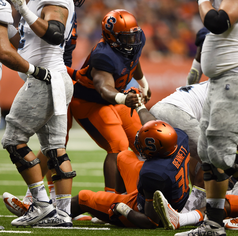 Syracuse football defensive linemen not locked into 1 spot in Tampa 2