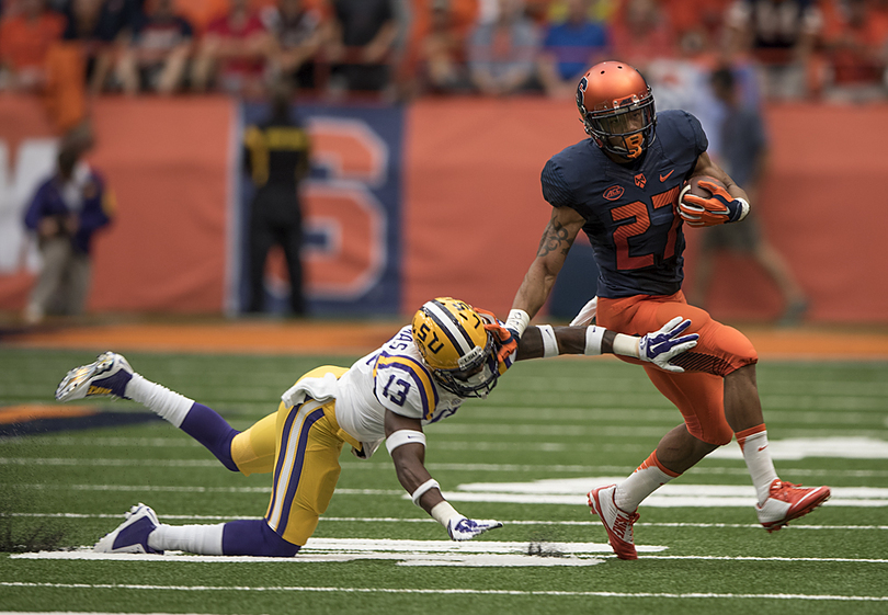 Syracuse football running back George Morris out multiple weeks with ankle injury