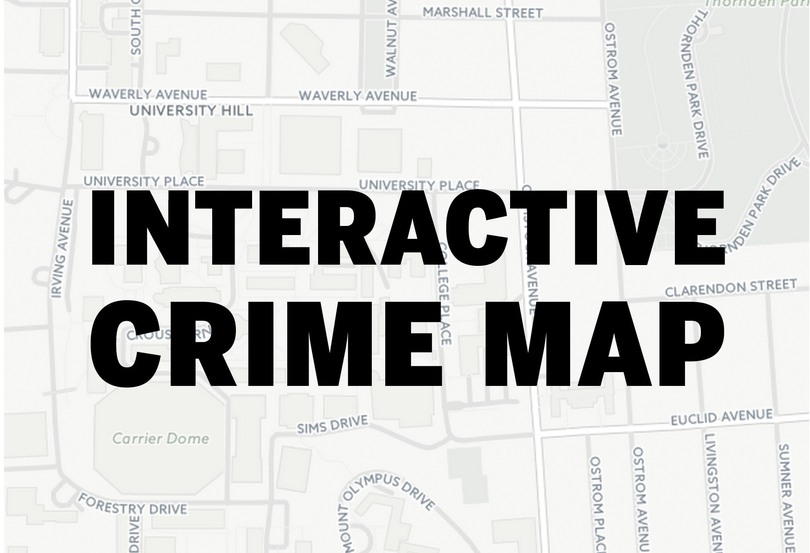 Interactive Crime Map: Destiny USA focus of crime this week