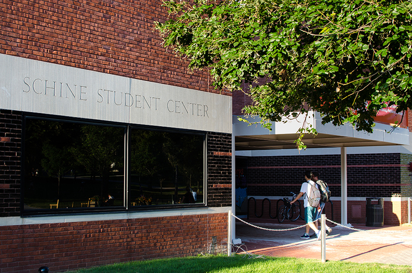 SU construction update: Schine Student Center door replacement, increased accessibility to Link Hall auditorium