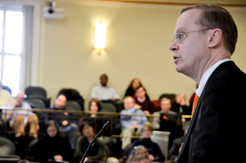 SU Chancellor Kent Syverud discusses presidential election outcome, university budget